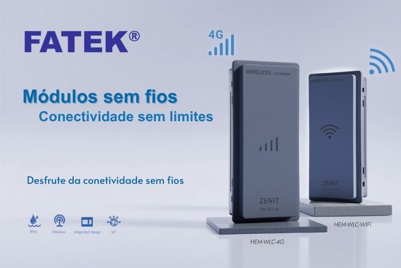 Fatek módulos sem fios para uma conectividade sem limites
