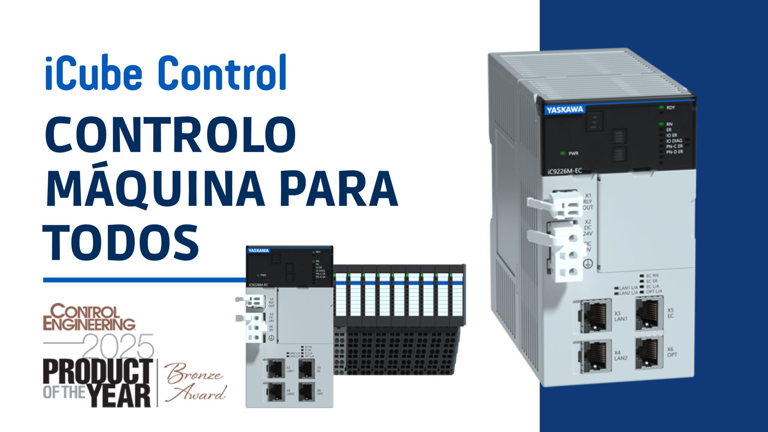 Yaskawa: novo controlador iCube