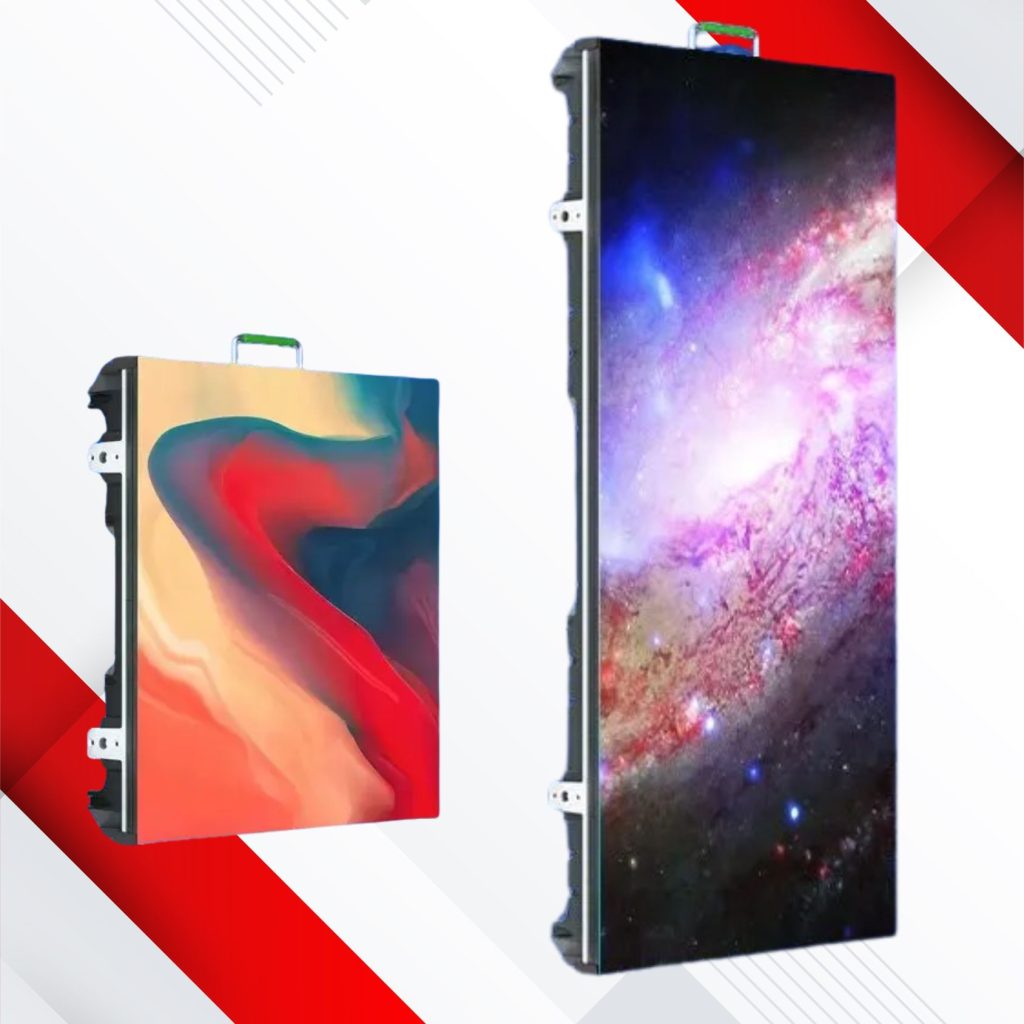 Varios formatos de painéis LED para se adaptar a todos os cenários