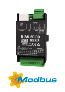 SENECA R-2AI-6DIDO MODBUS