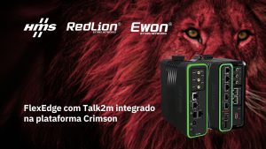 Ewon e Red Lion’s Crimson: FlexEdge + Talk2m para acesso remoto seguro pronto a usar