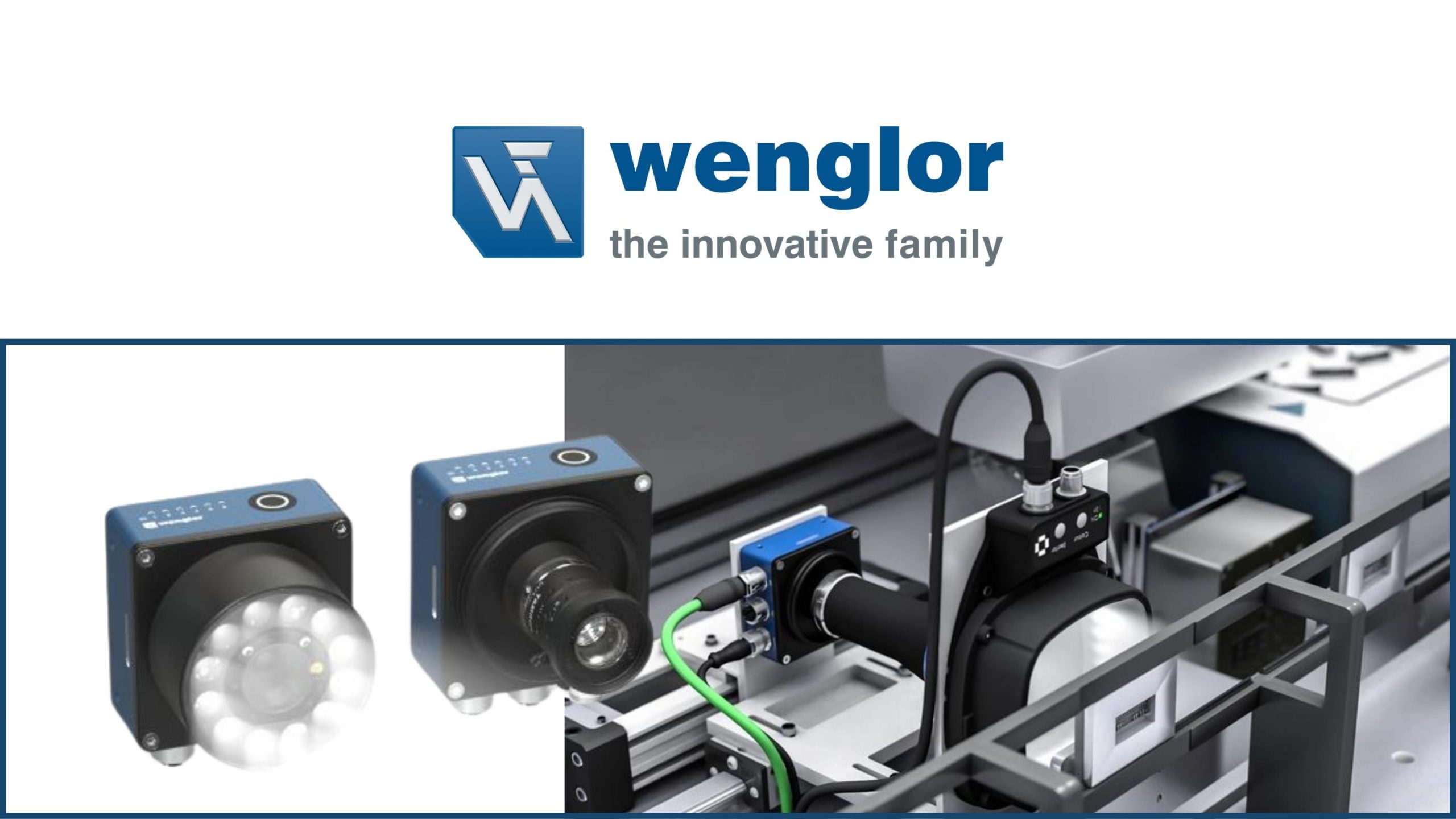 gama CamTec B60 da wenglor, uma família de Smart Cameras desenvolvida para responder às mais diversas aplicações de Machine Vision, desde inspeção de qualidade e leitura de códigos até aplicações de Robot Vision e Inteligência Artificial.