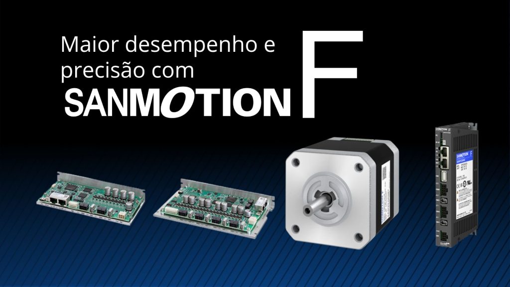 SANYO DENKI: maior desempenho e precisão com SANMOTION F